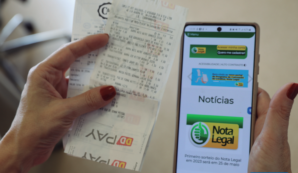 Capa da notícia: Créditos do Nota Legal para abater no IPVA e no IPTU já chegam a R$ 54,7 milhões